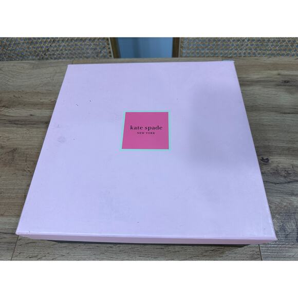 Kate Spade Disco Raffia Platform High Heel Sandal Natural Braided Raffia 9.5 NIB - Picture 15 of 15